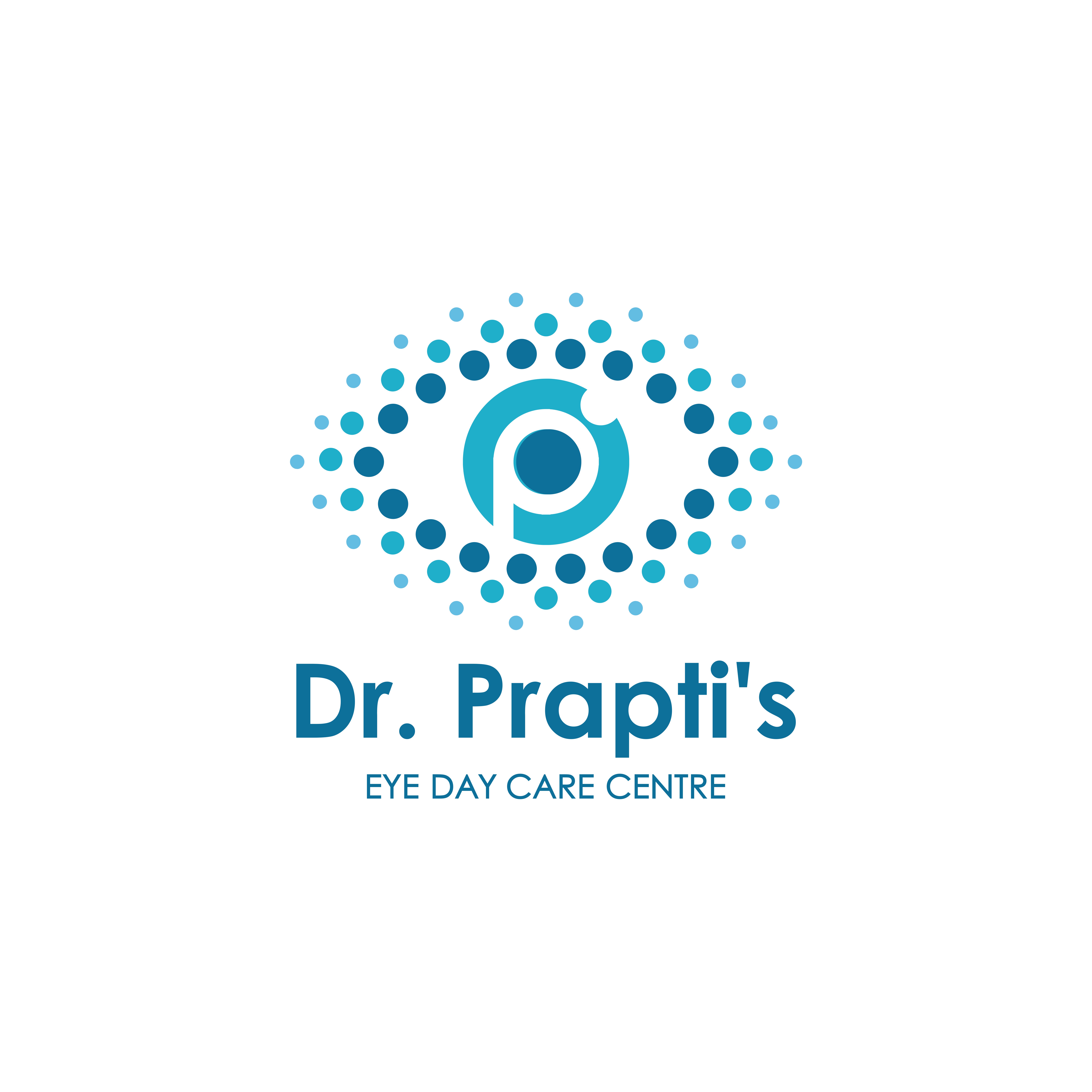 Logo for Dr. Prapti's Eye Day Care Centre.